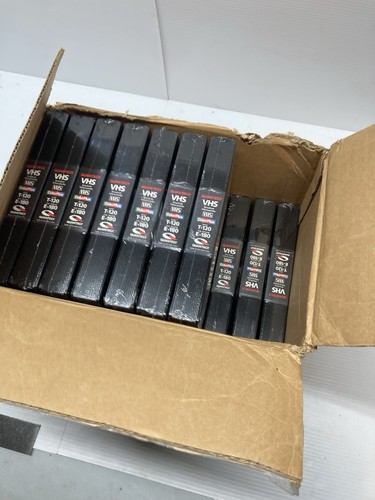 Brand new quantegy vhs lot - quantegy,