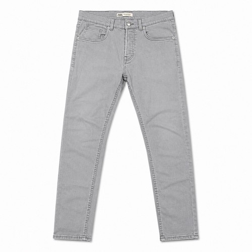Zara denimwear grey slim fit - grey,