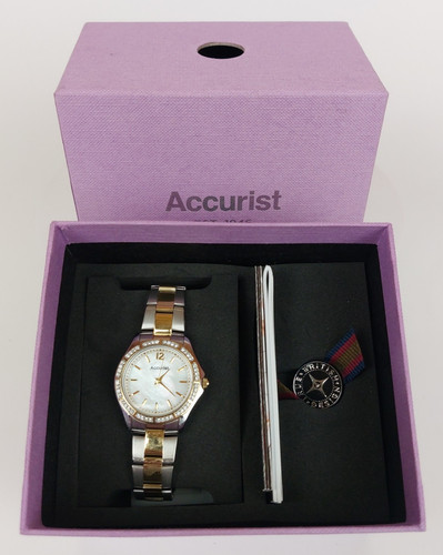 Accurist ladies two tone - ladies,