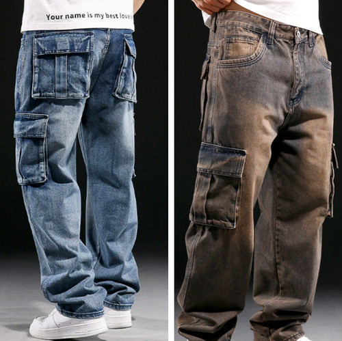Men casual baggy cargo - men,