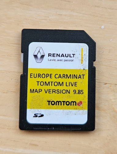 Genuine renault sat nav - nav, sd