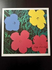 ANDY WARHOL Numbered Litho CMOA Poster 19.5x19.5" POP ART