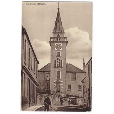 KILBARCHAN The Steeple, Renfrewshire Postcard Postmark Johnstone 1912