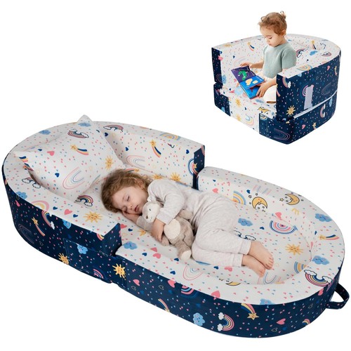 Toddler travel bed - 2-in-1,