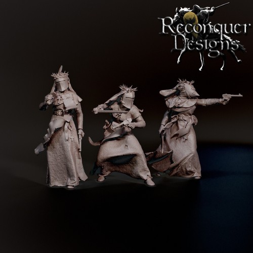 Trench wars nuns - set, with