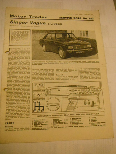 Original 1967 motor trader - 1967, trader'