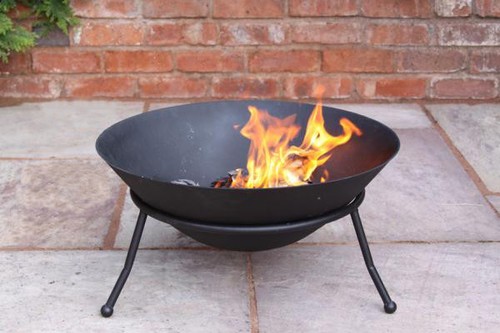 Large cast iron fire - cast,
