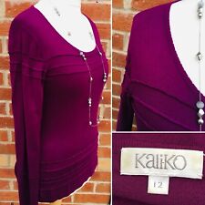 KALIKO Size 12 Purple Jumper
