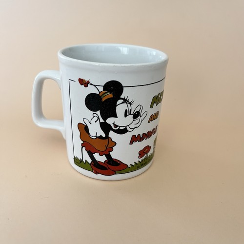 Vintage mickey minnie - &, mug