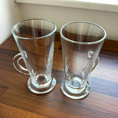 Set clear glass latte - set,