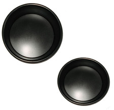 10 12 INCH 2 TIER NON STICK ROUND CAKE TIN TINS DEEP LOOSE BASE BOTTOM WEDDING