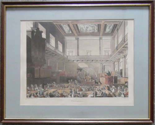 Whitehall rowlandson pugin - whitehall,