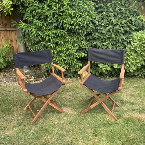 Pair directors chairs - of,