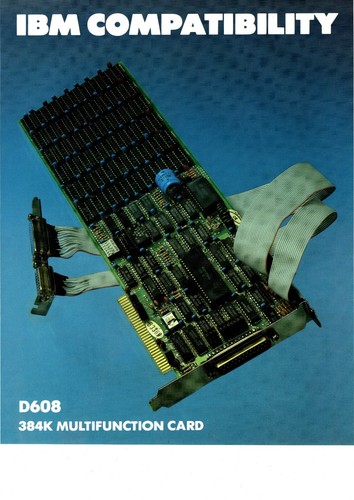 Ibm compatible card 384k - card,