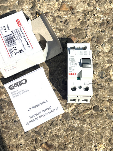Garo amp rcbo b25a 2p - 25,