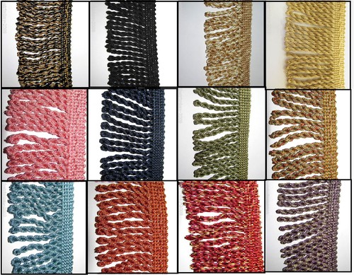 Bullion fringe 5cm - 5cm, furnishing