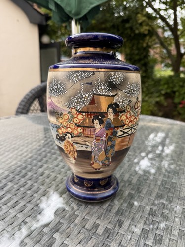 Japanese satsuma vase x - japanese,
