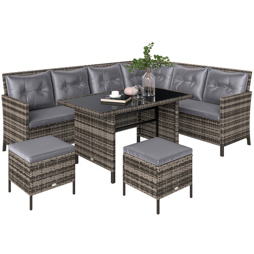 Outsunny pcs patio wicker - outsunny,