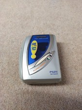 Vintage Aiwa HS-PS212 Portable Cassette Tape Player, Working But Needs New Belt