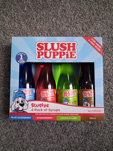 Slush puppie syrup set pack - slush, 4