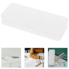  Clear Plastic Pencil Case