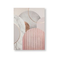 Art for the Home Pink & Grey