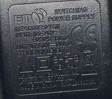 BT 048611 Switching Power Supply Adapter 6-Volt 600mA UK /  for Cordless Phone 