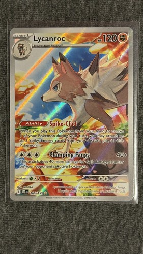 Pokemon tcg lycanroc - lycanroc, 166/159