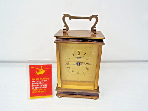Metamec quartz brass carriage - quartz,