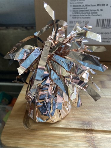 Foil balloon weights rose - foil,