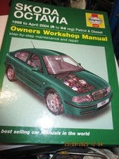 Skoda Octavia 1998 to Apr 2004 (R to 04 Reg Petrol & Diesel Workshop Manual 4285