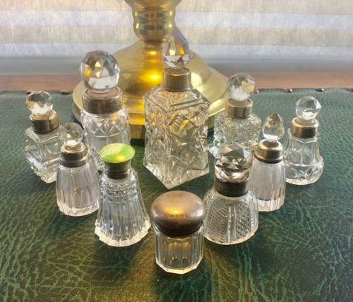 Antique cut glass scent - antique,