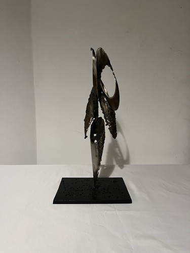 Vintage brutalist sculpture - vintage,
