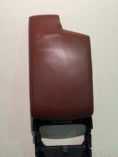 BMW 3 SERIES E90 E91 BROWN LEATHER CENTRE CONSOLE ARMREST OEM 116233221