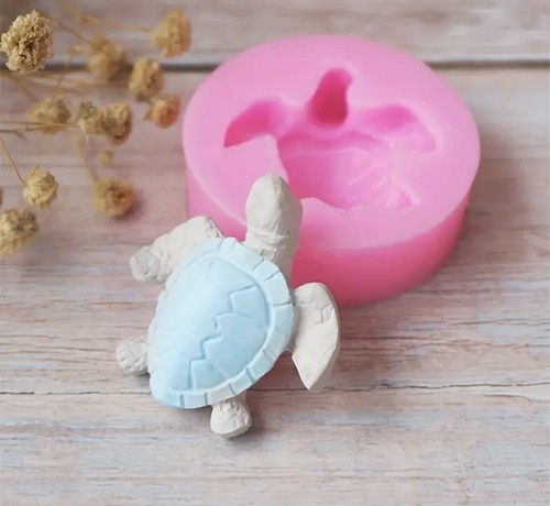 Turtle silicone mould cake - silicone,