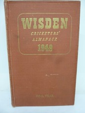 1949 WISDEN ORIGINAL  HARDBACK