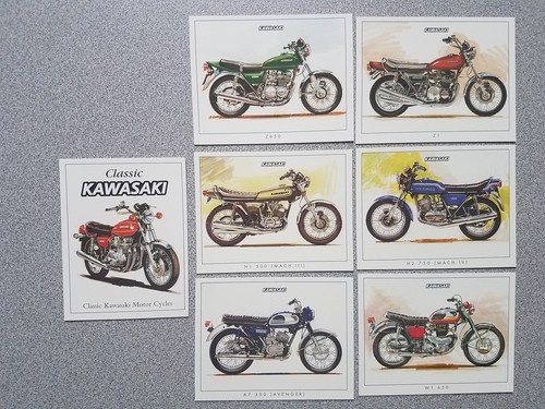 Kawasaki collector cards - cards, new