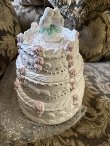 Vintage 1998 ceramic wedding - ceramic,