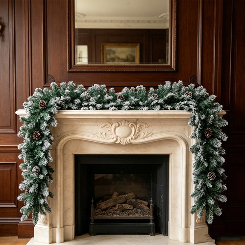 Artificial christmas garland - christmas,