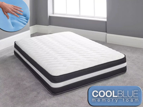 Cool blue memory - blue, mattress