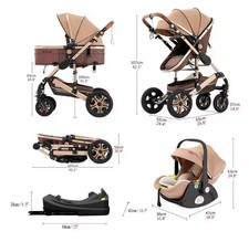 Baby Stroller Combo Car Seat