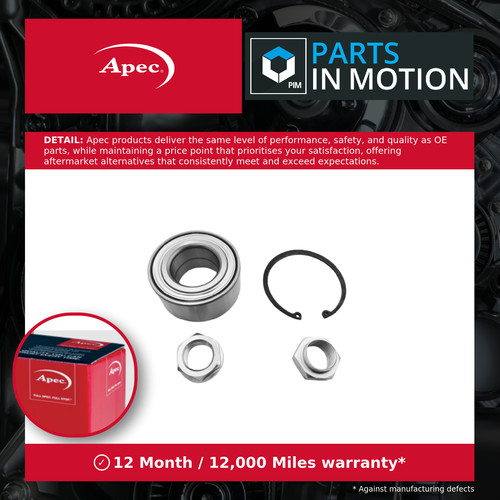 Wheel bearing kit fits - wheel,