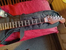 Super strat style guitar