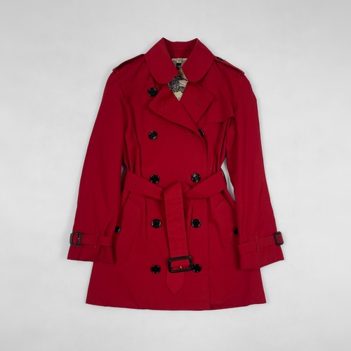 Burberry trench coat red - coat,