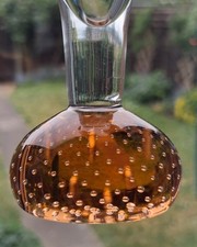 Bullicante Peach Art Glass