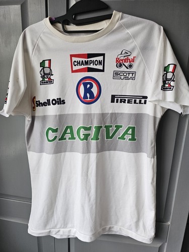Vintage cagiva race shirt - cagiva,