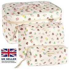 3pcs Makeup Toiletry Bags