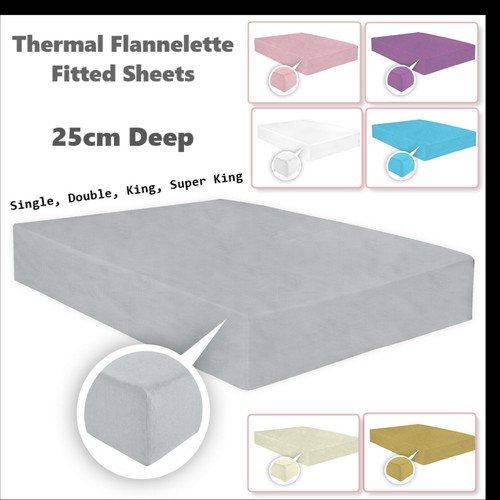 Flannelette thermal fitted - flannelette,