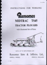 Ransomes midtrac ts45 - ransomes, ts45"