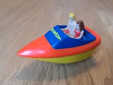 1997 Burger King Baywatch - Classic Speedboat - Rolling Moving Car Toy Figure
